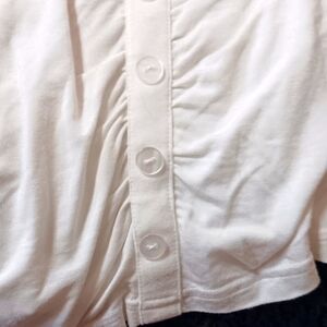 Very soft cowl neck sleeveless shirt